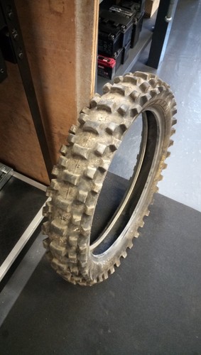 Gomma pneumatico moto cross - gomma,