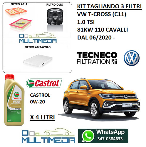 Kit tagliando filtri - kit,